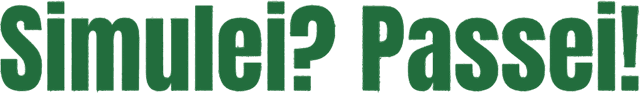 Logo do Simulei? Passei!