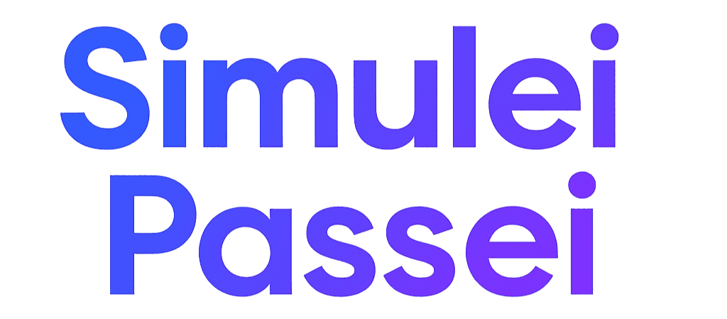 Logo Simulei, Passei!